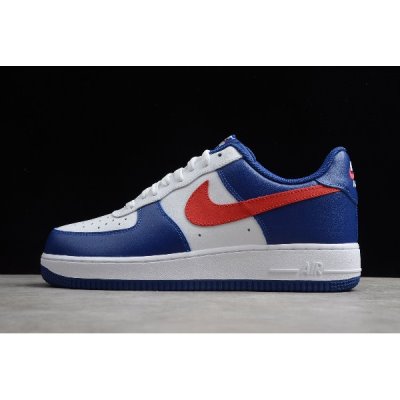 Nike Air Force 1 Low Beyaz / Kırmızı Kaykay Ayakkabı Türkiye - 9ARQI5R5